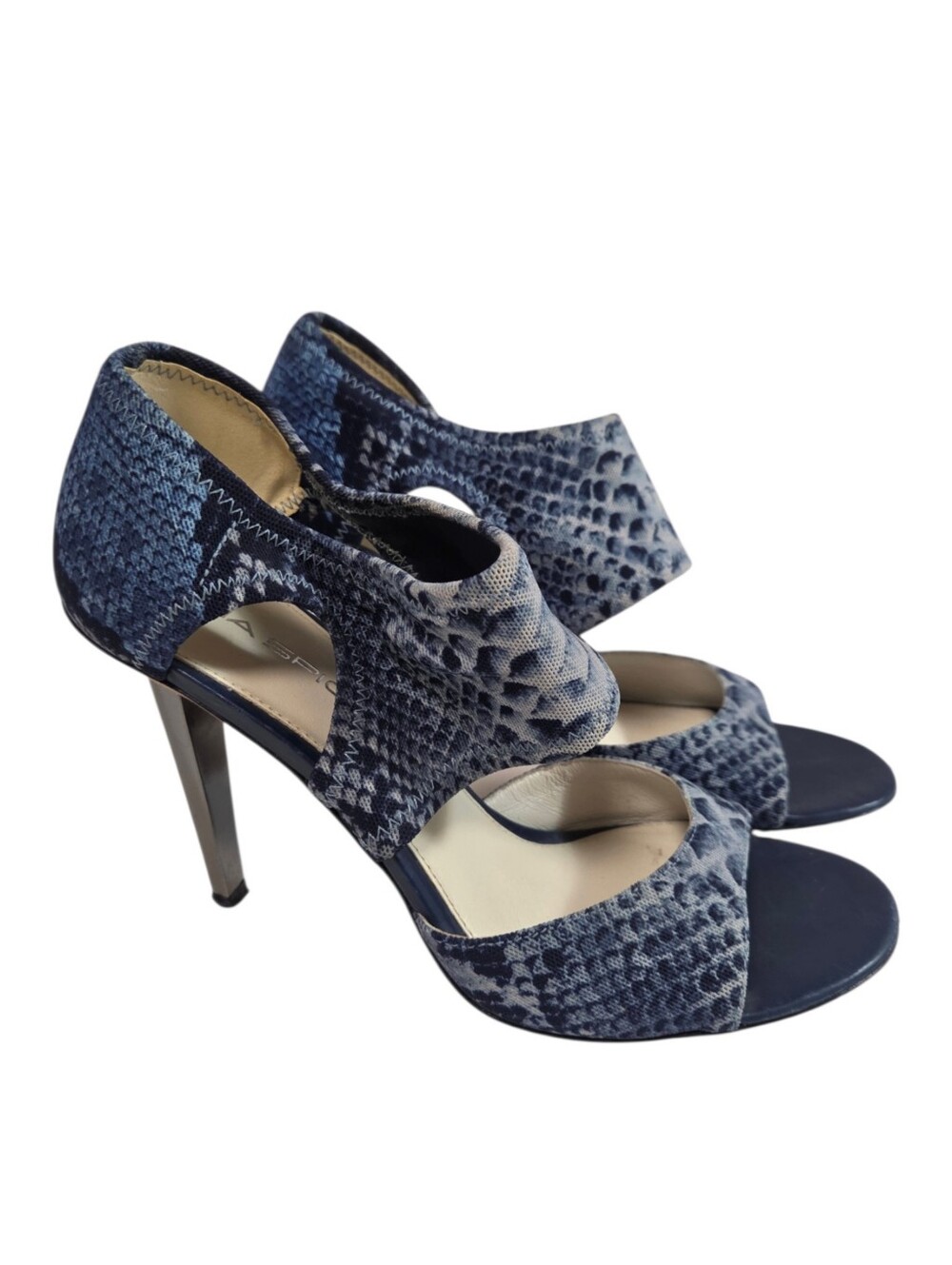 Via Spiga Stilleto Metal Spike Heel Italian Bootie 6.5